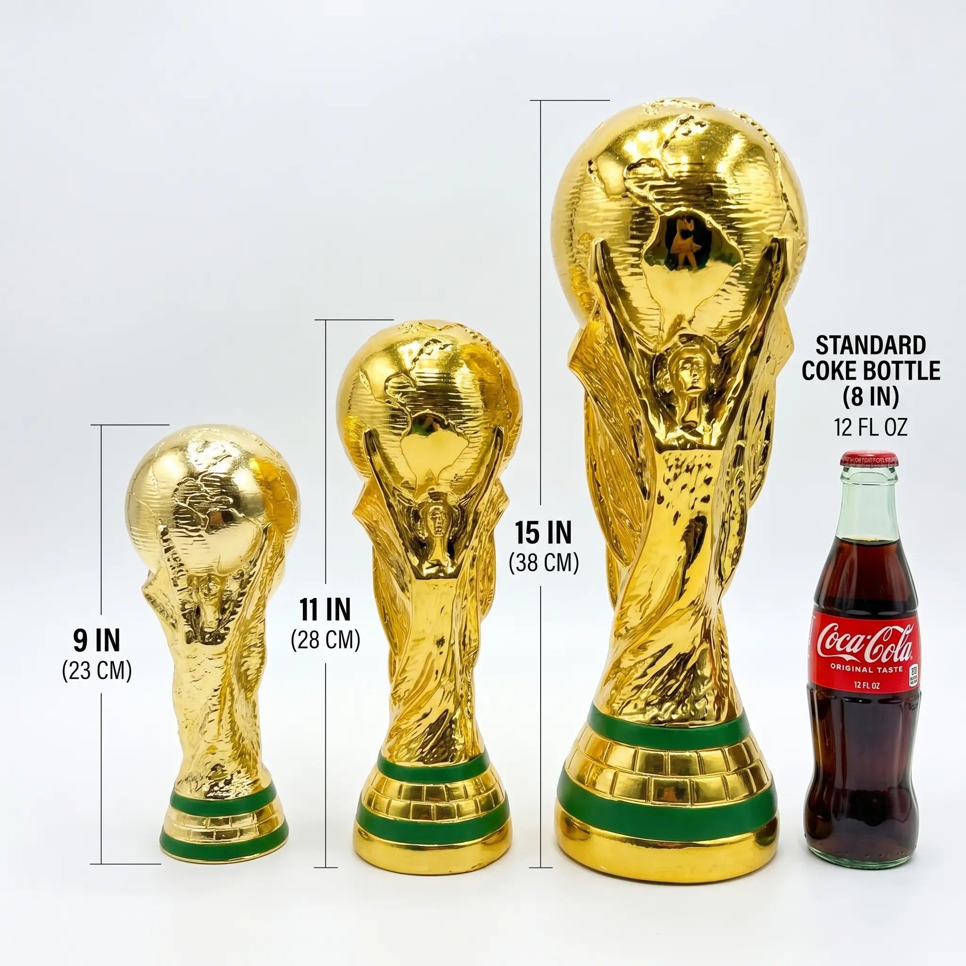 Gold Championship Trophy Cup — Premium Award for Competition, Celebration & Office Decor