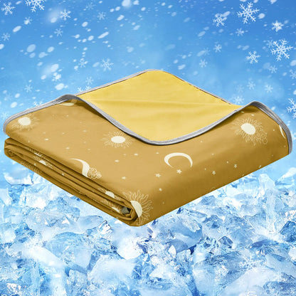Queen Size Cooling Blanket - Lightweight, Breathable Summer Blanket for Hot Sleepers and Night Sweats, Ideal for Couch and Bed Use, Perfect Gift for Warm Weather