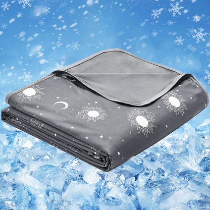 Queen Size Cooling Blanket - Lightweight, Breathable Summer Blanket for Hot Sleepers and Night Sweats, Ideal for Couch and Bed Use, Perfect Gift for Warm Weather