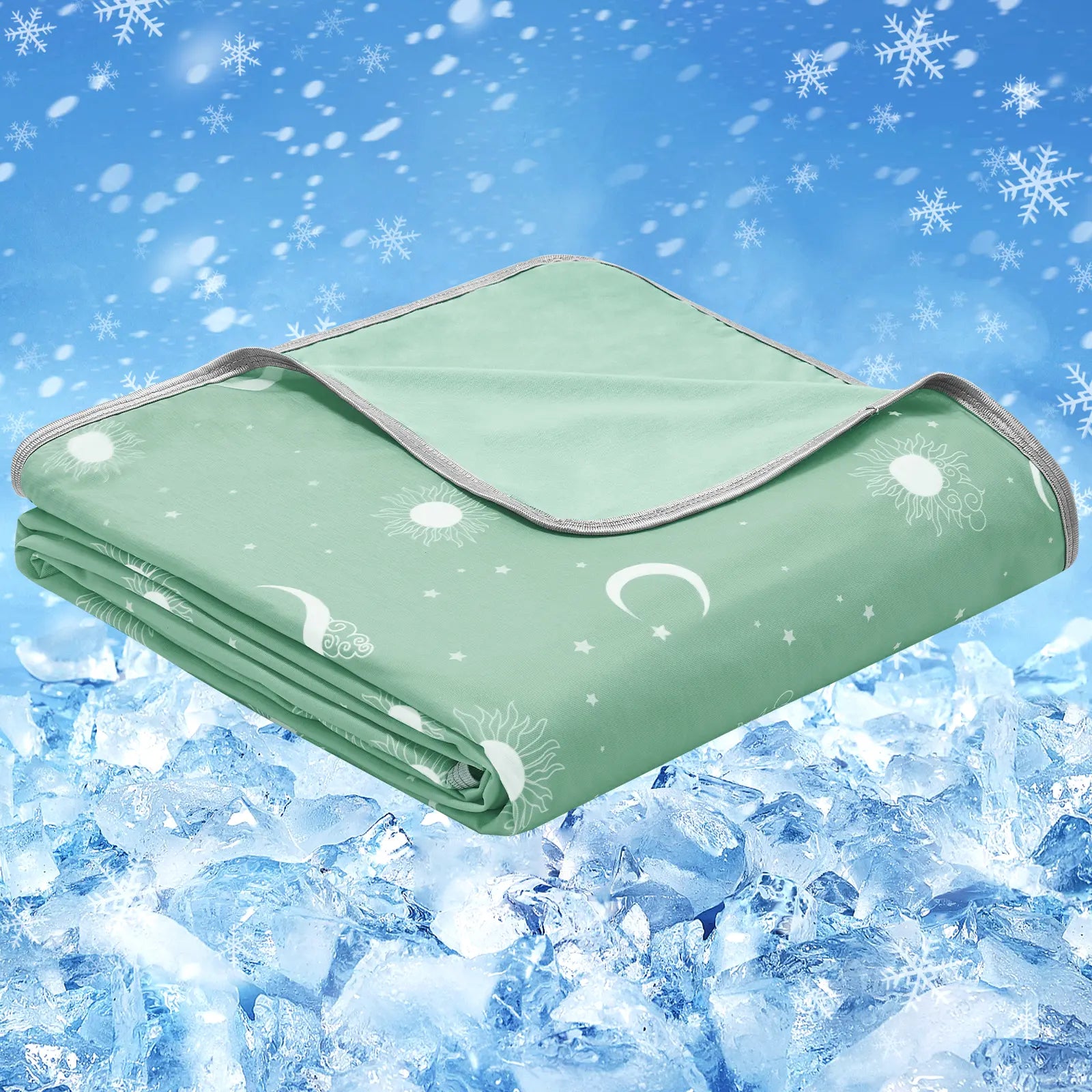 Queen Size Cooling Blanket - Lightweight, Breathable Summer Blanket for Hot Sleepers and Night Sweats, Ideal for Couch and Bed Use, Perfect Gift for Warm Weather