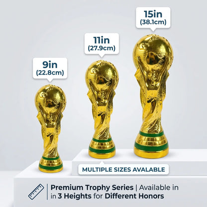 Gold Championship Trophy Cup — Premium Award for Competition, Celebration & Office Decor
