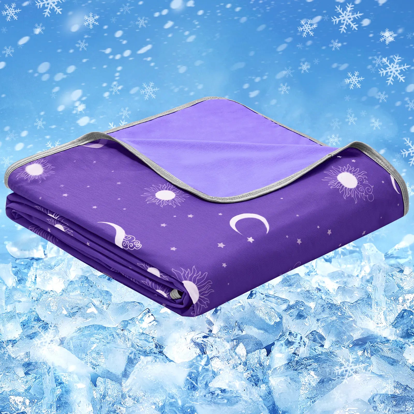 Queen Size Cooling Blanket - Lightweight, Breathable Summer Blanket for Hot Sleepers and Night Sweats, Ideal for Couch and Bed Use, Perfect Gift for Warm Weather