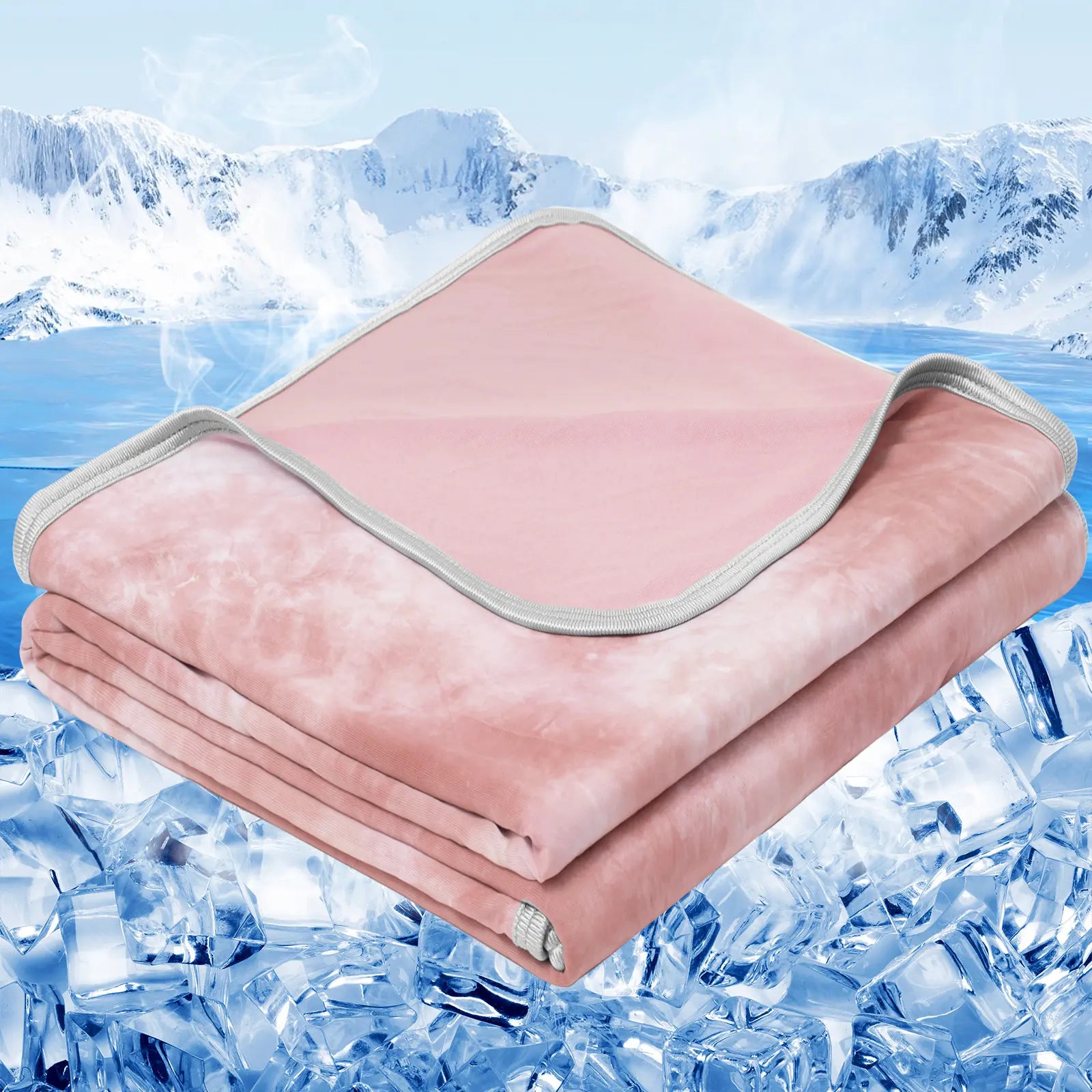 Queen Size Cooling Blanket - Lightweight, Breathable Summer Blanket for Hot Sleepers and Night Sweats, Ideal for Couch and Bed Use, Perfect Gift for Warm Weather