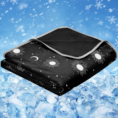 Queen Size Cooling Blanket - Lightweight, Breathable Summer Blanket for Hot Sleepers and Night Sweats, Ideal for Couch and Bed Use, Perfect Gift for Warm Weather