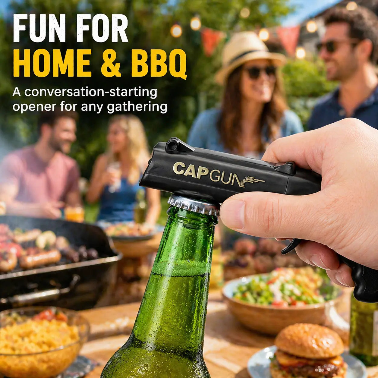 Creative Bottle Opener - 1 Count | Fun Design | Perfect for Family Gatherings, Bbqs, and Outdoor Events