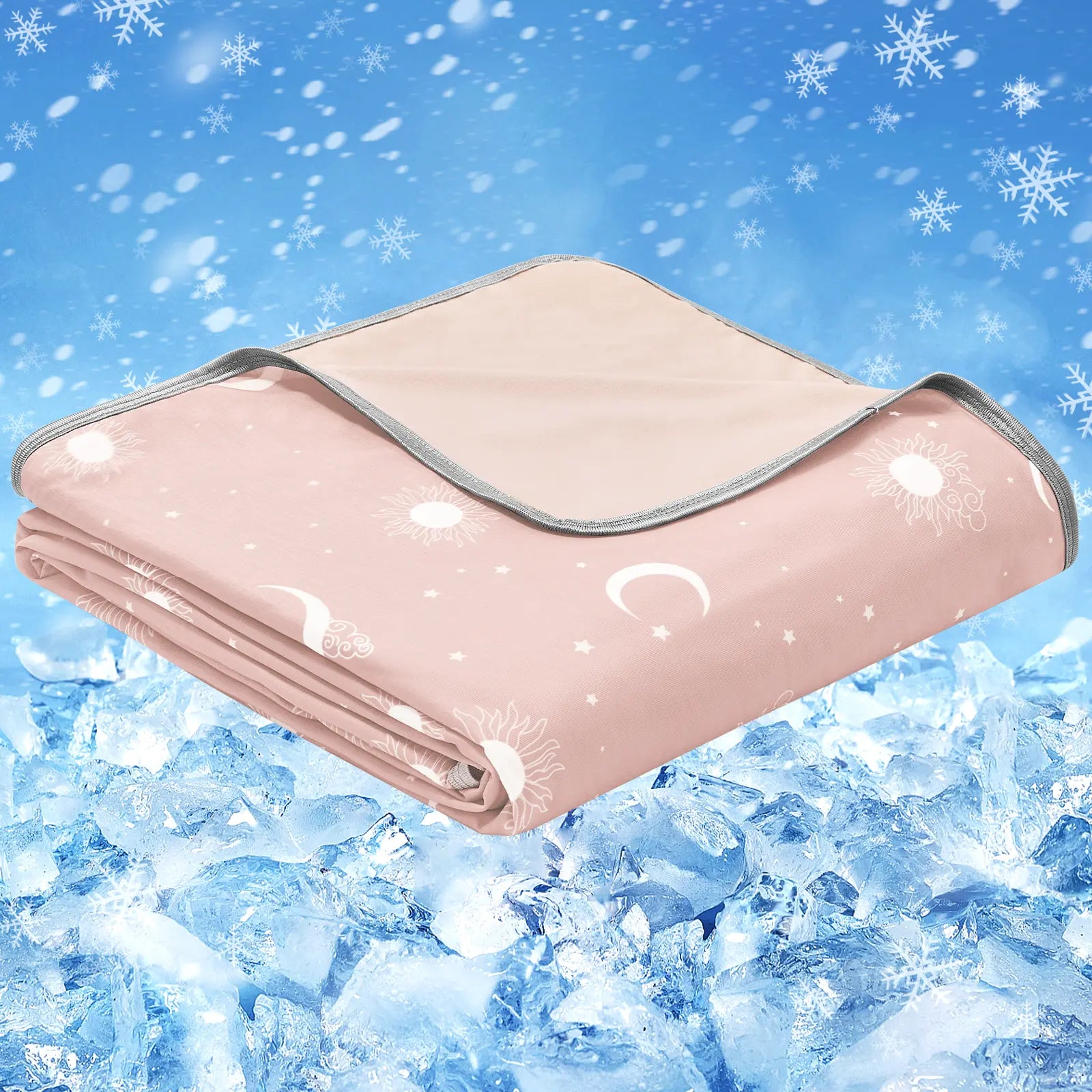 Queen Size Cooling Blanket - Lightweight, Breathable Summer Blanket for Hot Sleepers and Night Sweats, Ideal for Couch and Bed Use, Perfect Gift for Warm Weather